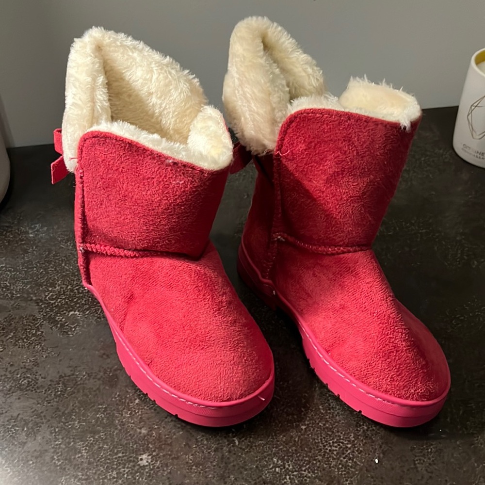 Bebe Hot Pink Boots Size 11